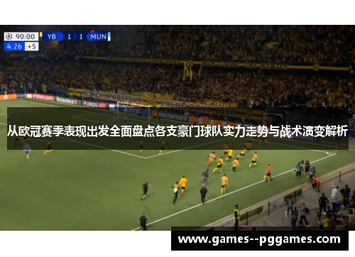 从欧冠赛季表现出发全面盘点各支豪门球队实力走势与战术演变解析